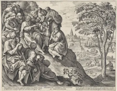 Bergrede of aankondiging van de verwoesting van de tempel