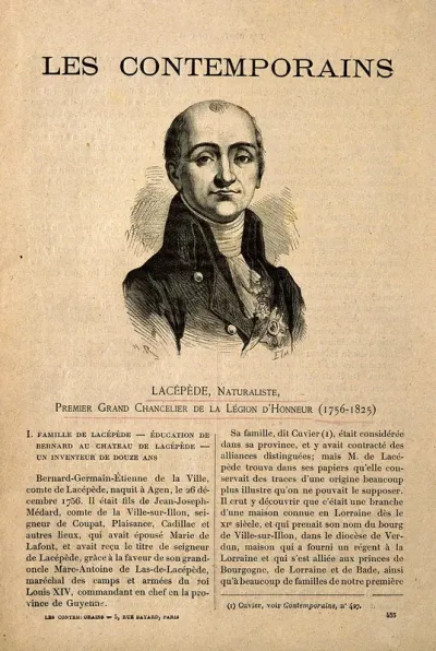 Bernard Germain Étienne de la Ville-sur-Illon, Comte de Lacépède