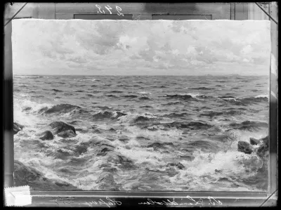 Berndt Lindholm: "Hyökyaaltoja" vuodelta 1890