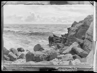 Berndt Lindholm: "Ilta meren rannalla" vuodelta 1890