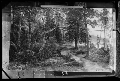 Berndt Lindholm: "Järvi Taalainmaalla" vuodelta 1885