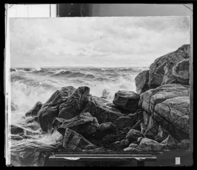 Berndt Lindholm: "Merenkallioita", ajoitus n. 1889-1899