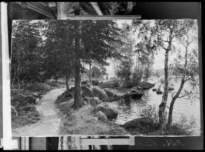 Berndt Lindholm: "Näköala Baldersnäsistä, Dalslandista" vuodelta 1885