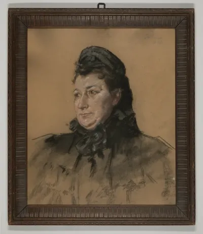 Bernhardi, Anna: Porträt Anna Bernhardi (Mutter der Künstlerin)
