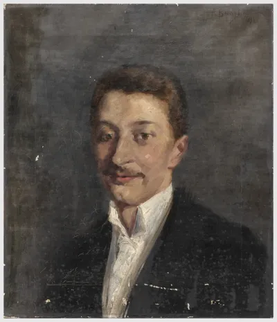Bernhardi, Anna: Porträt Wolfgang Bernhardi