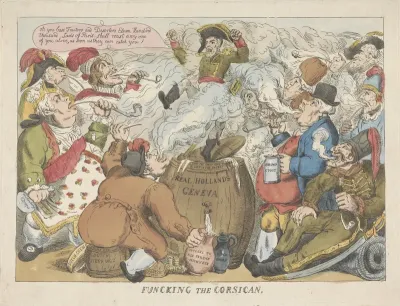 Beroking van de Corsicaan, 1813