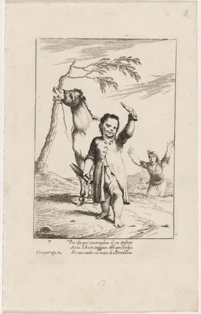 Bertoldino Cutting Off the Donkey's Ears
