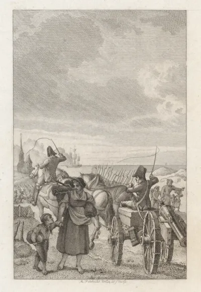 Beschieten van Zandvoort door de Engelsen
