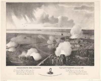 Beschieting van de Citadel van Antwerpen in 1832