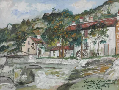 Bessines (Haute-Vienne), Moulin de Lavaugrasse