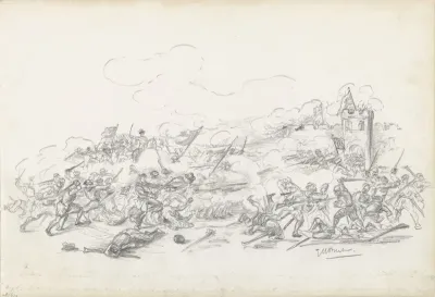 Bestorming van een verdedigde stad