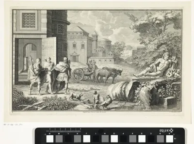 Bestraffing van een sodomiet in de Romeinse tijd