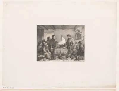 Betaling van de scheepsjongens