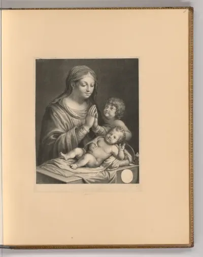 Betende Maria mit Kind und Johannesknaben