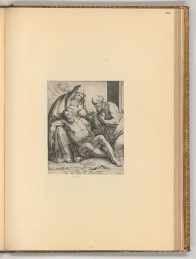 Beweinung Christi durch Maria und dem hl. Hieronymus