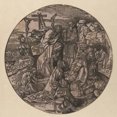 Bewening en graflegging van Christus