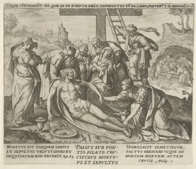 Bewening van Christus: 'die geleden heeft onder Pontius Pilatus, is gekruisigd, gestorven en begraven'