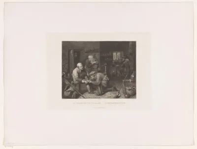 Bezoek aan de dorpsbarbier