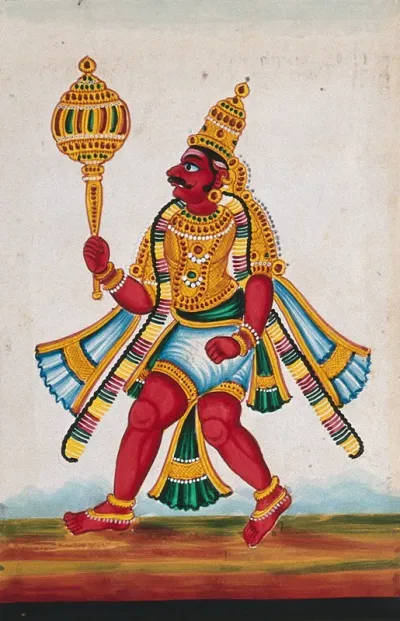 Bhima, one of the five Pandava brothers in the Indian epic, Mahabharata
