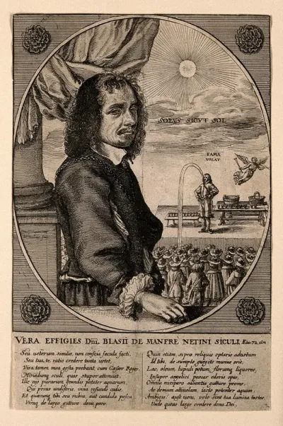 Biagio di Manfrè, who regurgitated water transformed into other liquids, aged 72
