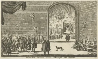 Bibliotheek en rariteitenkabinet van de groothertog van Toscane