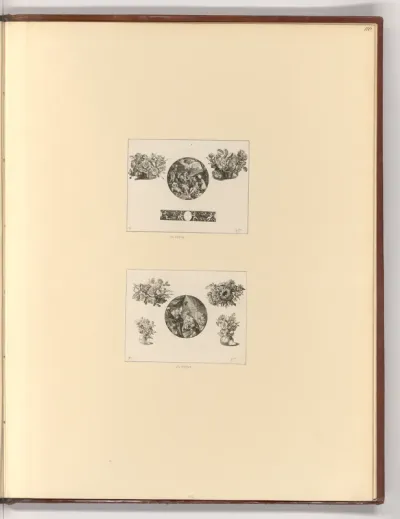 Biblische Szene (Ornamentstich)