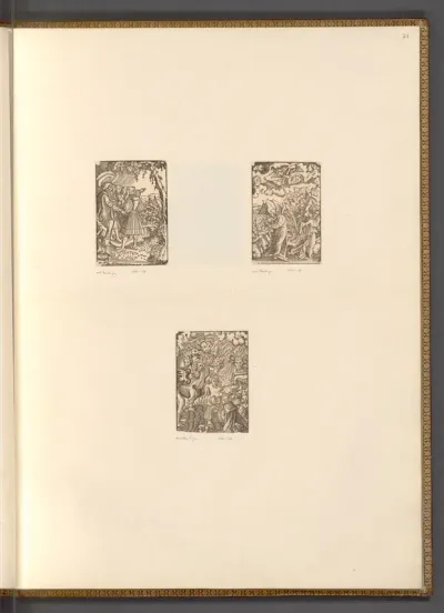 Biblische Szenen (Buchillustration)