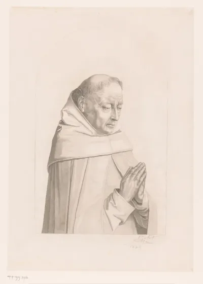 Biddende monnik