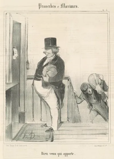 Bien venu qui apporte