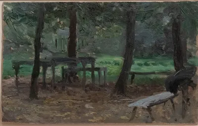 Biergarten (in München?)