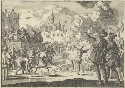 Bijbelverbranding in Hongarije, ca. 1660