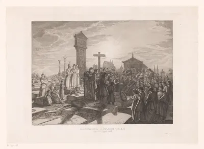 Bijeenkomst bij het graf van Albrecht Dürer