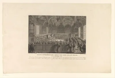 Bijeenkomst georganiseerd door Lodewijk XVI van Frankrijk