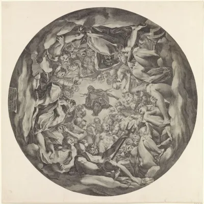 Bijeenkomst van goden op de Olympus