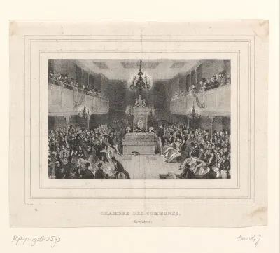 Bijeenkomst van het House of Commons in Londen