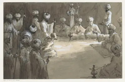Bijeenkomst van mannen