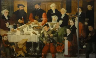 Bildnis der Familie des Basler Zunftmeisters Hans Rudolf Faesch und der Anna Glaser