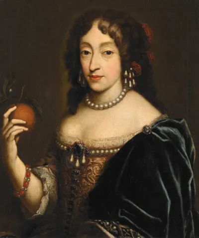 Bildnis der Henriette Adelaide von Savoyen