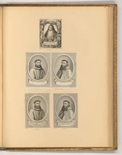 Bildnis der Isabella Clara Eugenia; Porträt Marcellianus und Héliodore von  Barea
