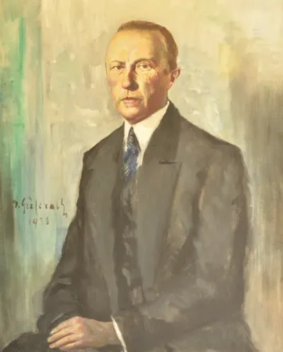 Bildnis des Oberbürgermeisters Konrad Adenauer