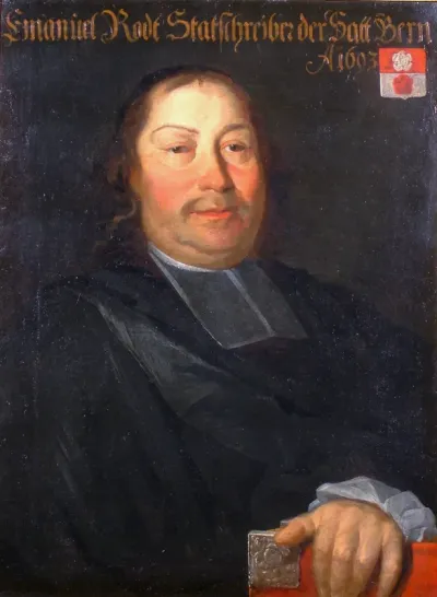 Bildnis Emanuel Rodt (1655-1728), Stadtschreiber.