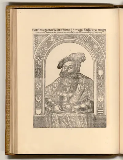 Bildnis: Johann Friedrich von Sachsen