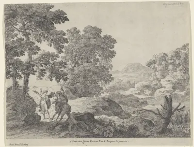 Bileam en de ezel met de engel
