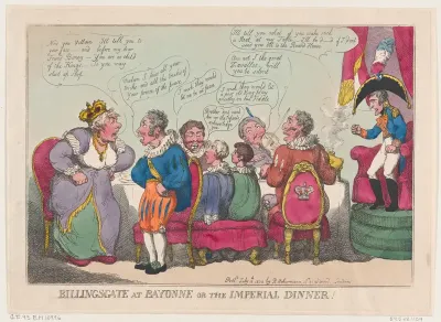 Billingsgate at Bayonne, or The Imperial Dinner!