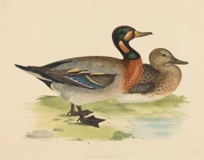 Bimaculated Duck