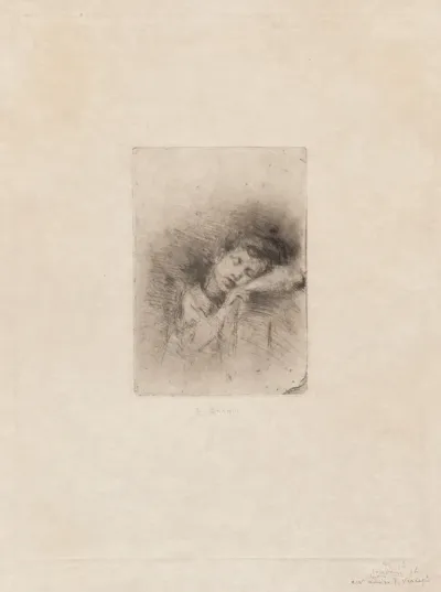 Bimbo che dorme (Sleeping Boy)