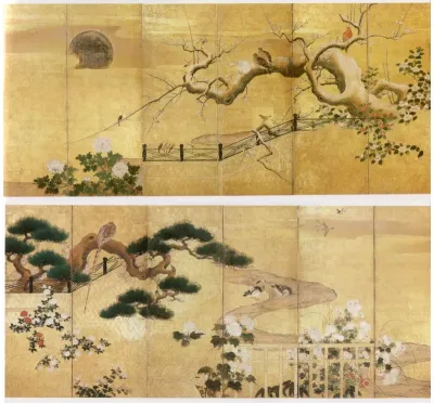 Birds and Flowers