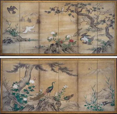 Birds and Flowers