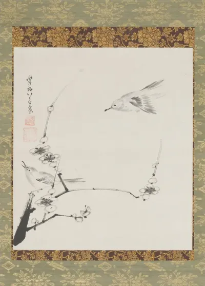 Birds on a Plum Tree