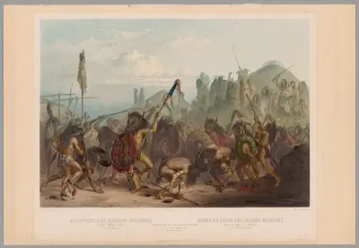 Bison-Dance of the Mandan Indians